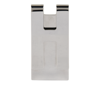 Hermes Money Clip, &pound;110, Accessories, Silver, Silver, Front view